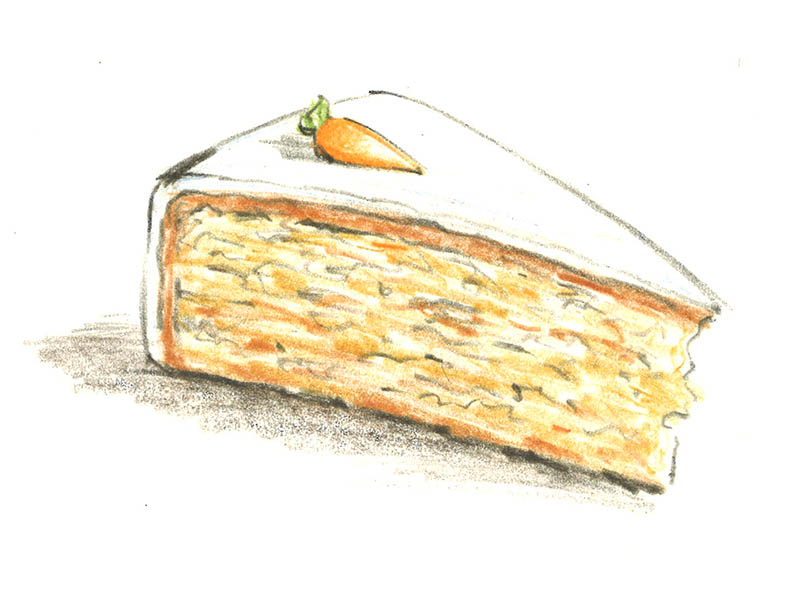 Vegane Rüblitorte