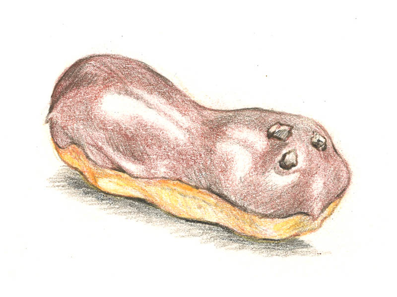 Mini-Eclair Schoko