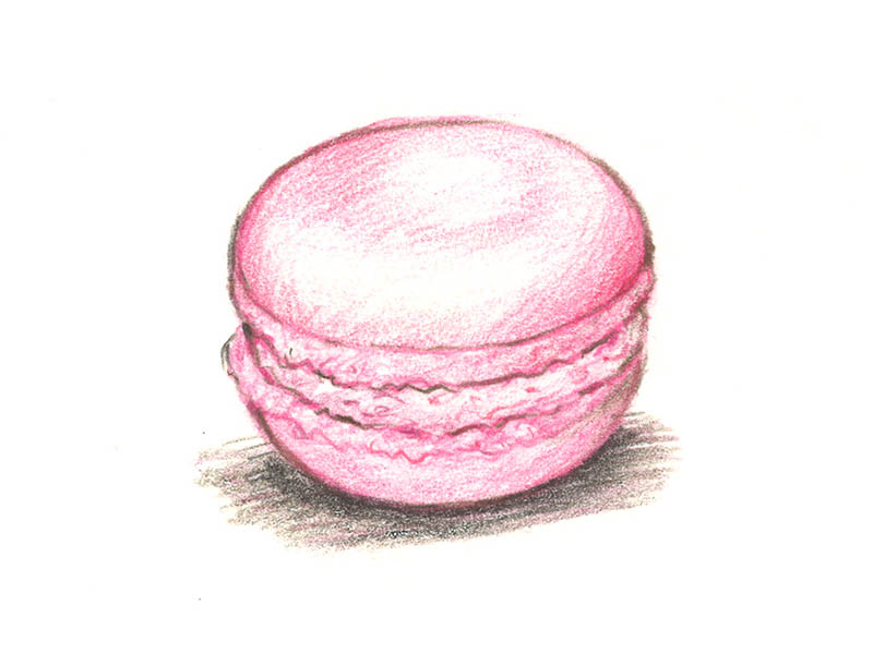 Macarons Himbeere