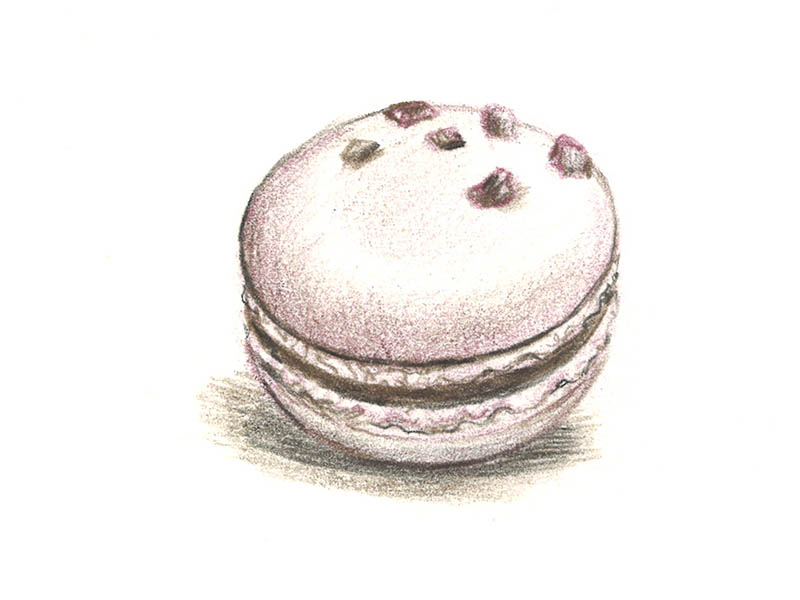 Macarons Schoko