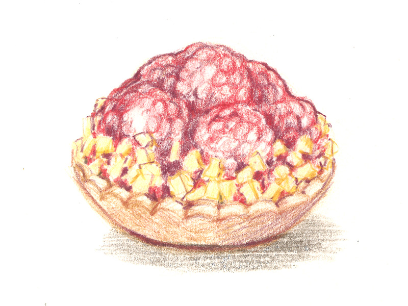 Himbeer-Tartes
